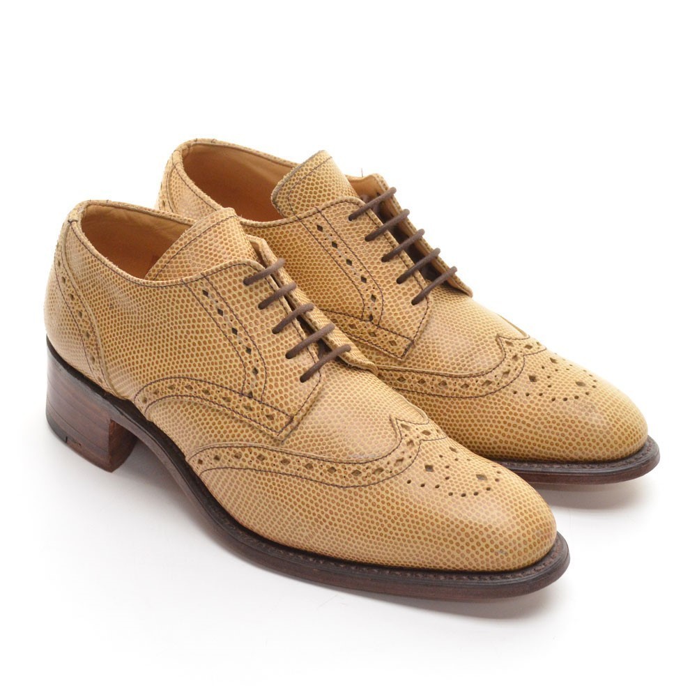 Jones Bootmaker Made in England Wingtip Oxfords 6 M